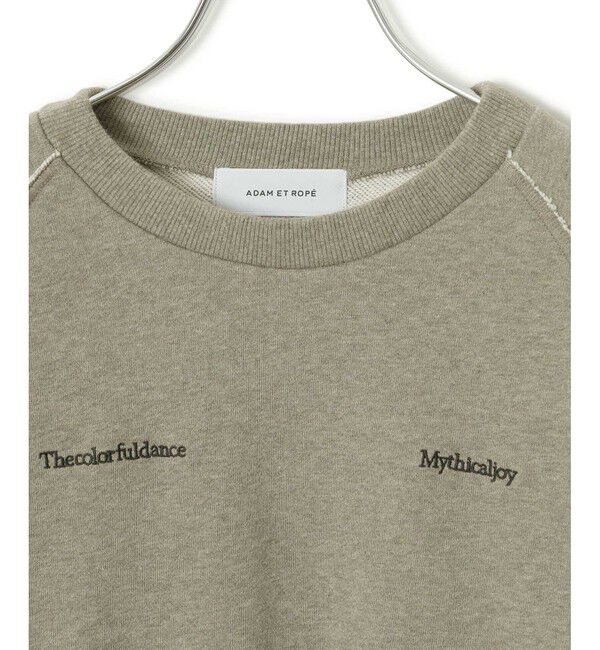 ADAM ET ROPE'「スリットリブスウェット」|スウェット・ジャージ|