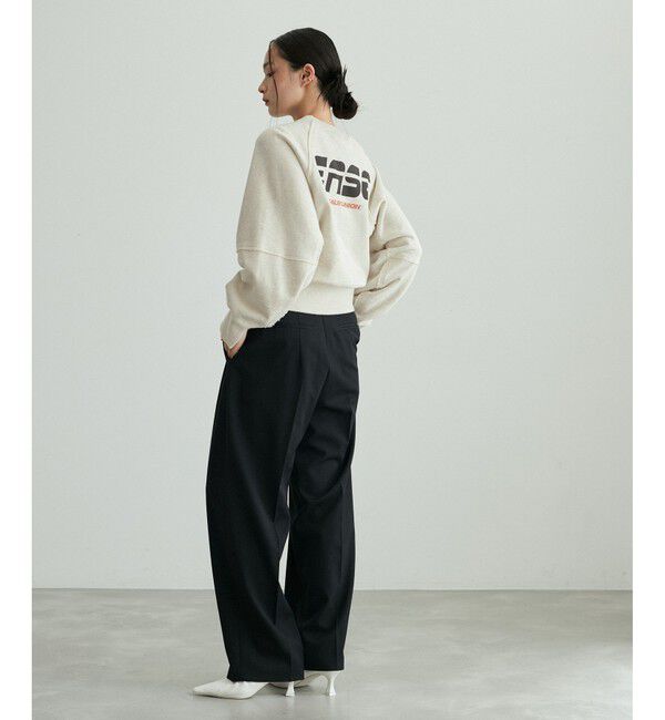 ADAM ET ROPE'「スリットリブスウェット」|スウェット・ジャージ|