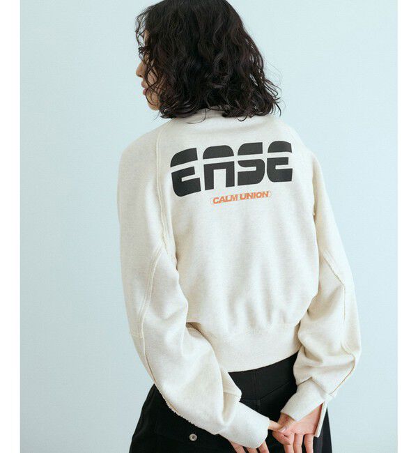 ADAM ET ROPE'「スリットリブスウェット」|スウェット・ジャージ|