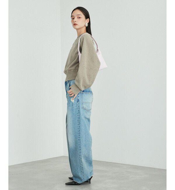 ADAM ET ROPE'「スリットリブスウェット」|スウェット・ジャージ|