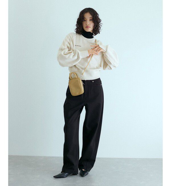 ADAM ET ROPE'「スリットリブスウェット」|スウェット・ジャージ|