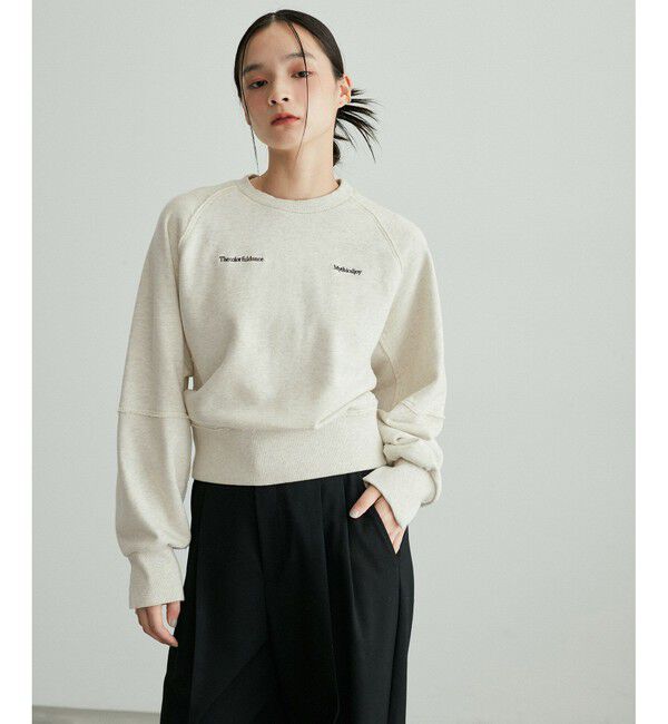 ADAM ET ROPE'「スリットリブスウェット」|スウェット・ジャージ|生成サブ