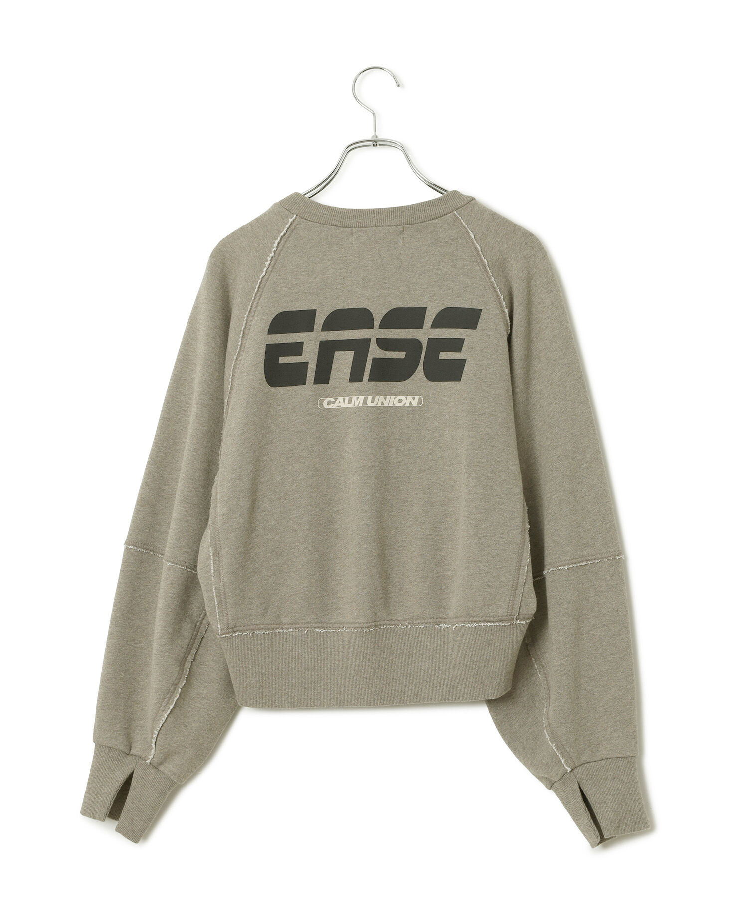 ADAM ET ROPE'「スリットリブスウェット」|スウェット・ジャージ|