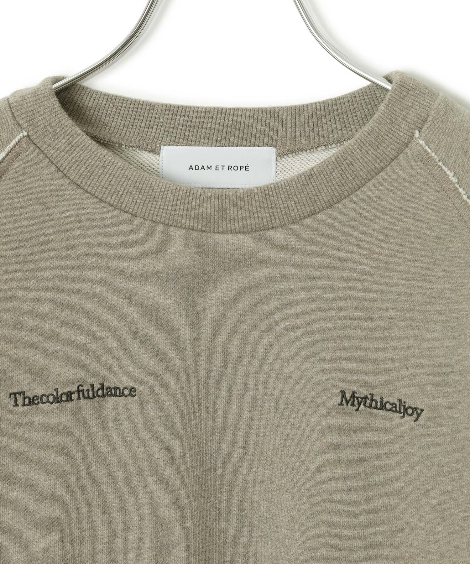 ADAM ET ROPE'「スリットリブスウェット」|スウェット・ジャージ|