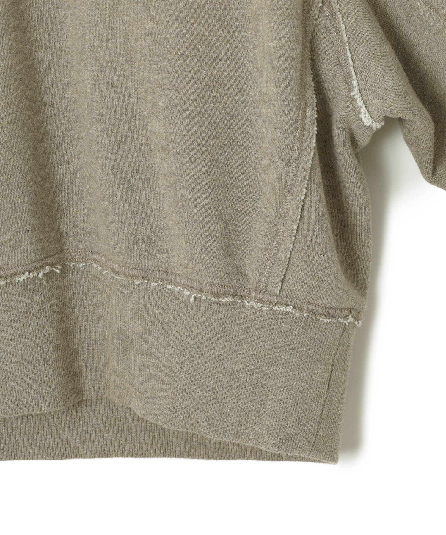 ADAM ET ROPE'「スリットリブスウェット」|スウェット・ジャージ|