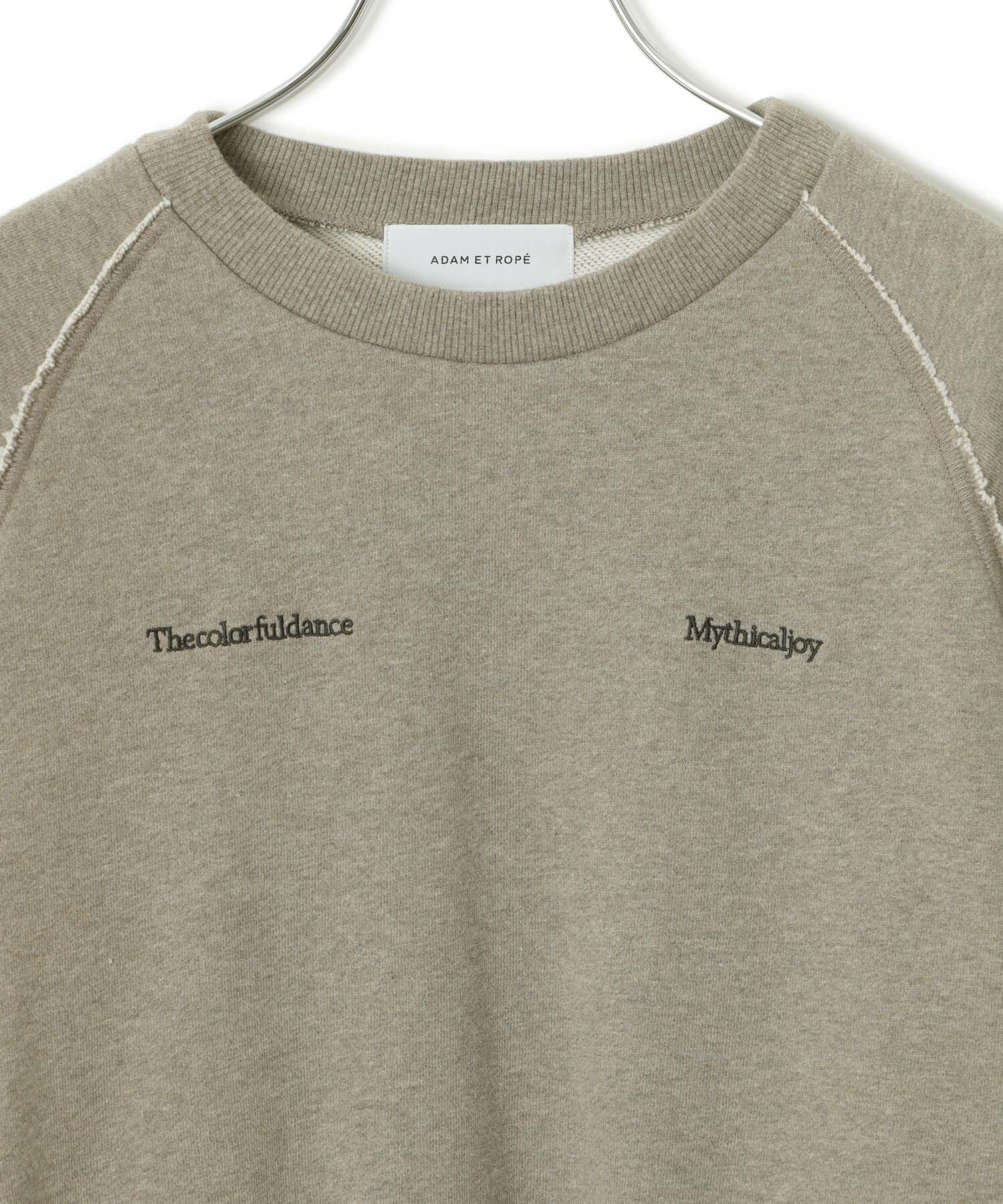 ADAM ET ROPE'「スリットリブスウェット」|スウェット・ジャージ|