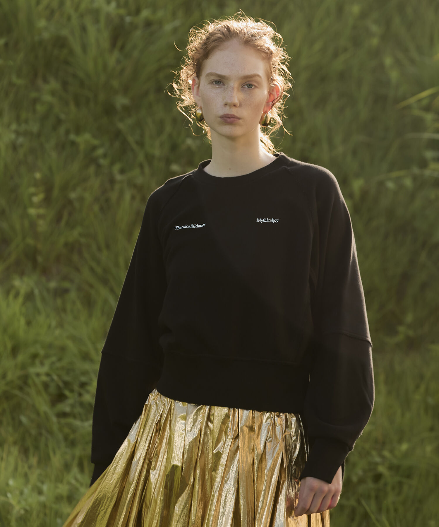 ADAM ET ROPE'「スリットリブスウェット」|スウェット・ジャージ|