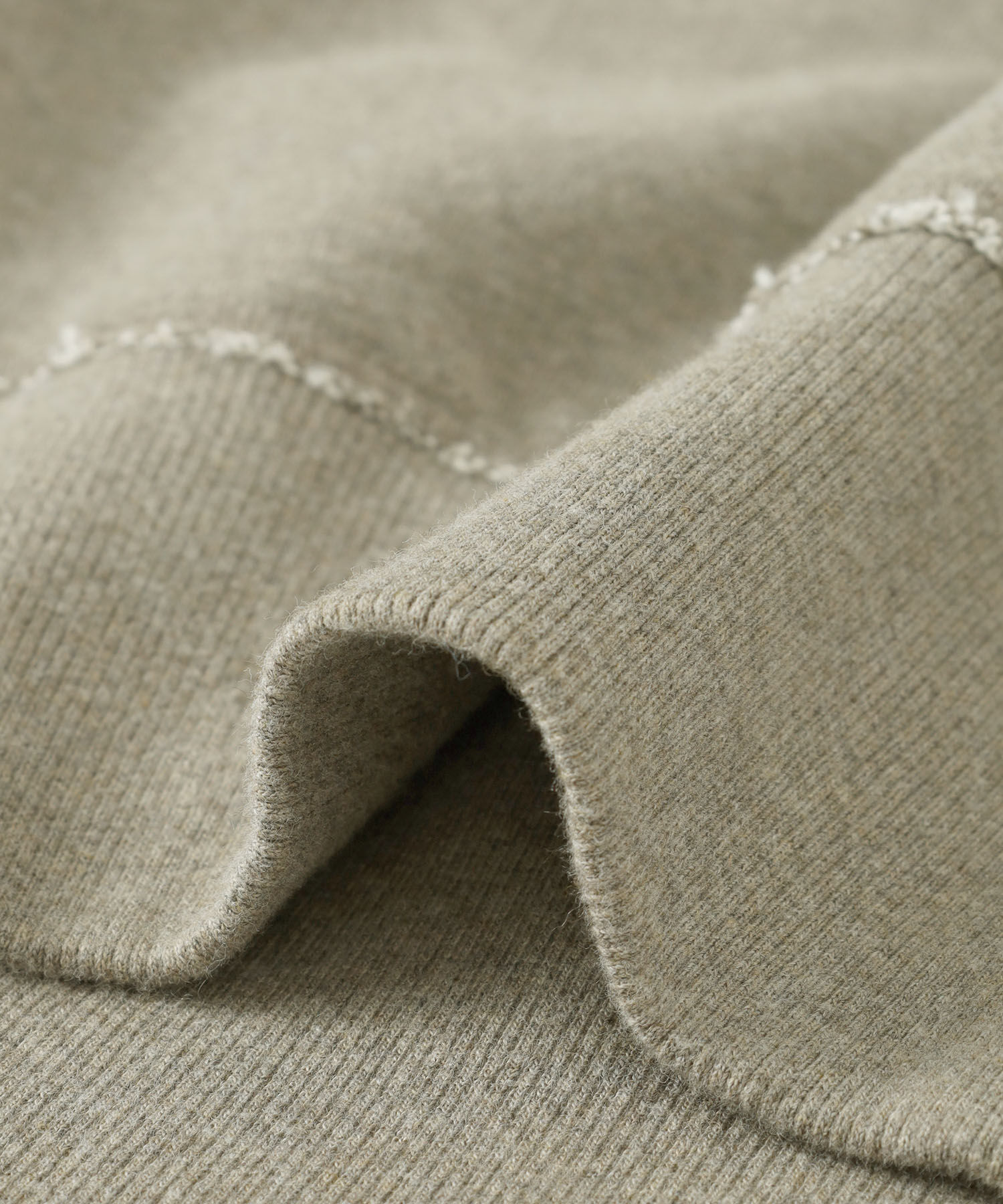 ADAM ET ROPE'「スリットリブスウェット」|スウェット・ジャージ|