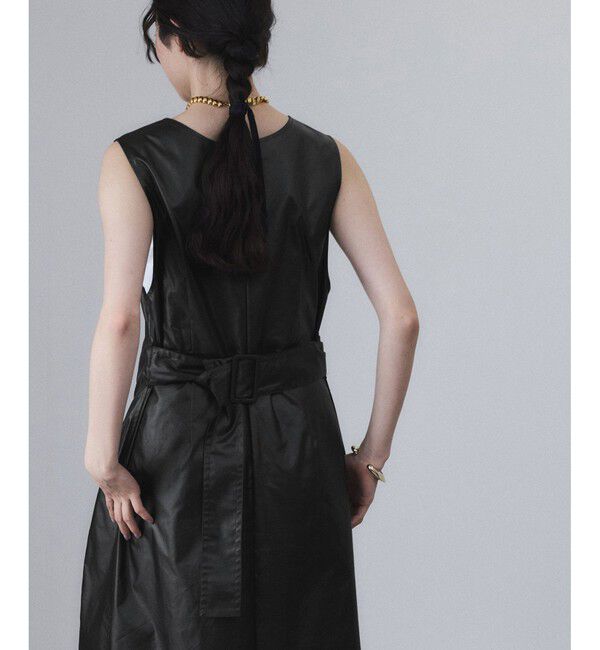 ADAM ET ROPE'「スリットジャンパースカート」|ワンピース|