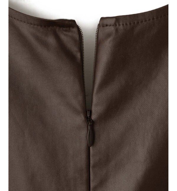 ADAM ET ROPE'「スリットジャンパースカート」|ワンピース|