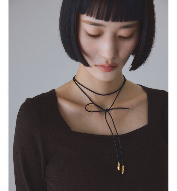 ADAM ET ROPE'「アンチピリングスクエアネックプルオーバー」|ニット・セーター|