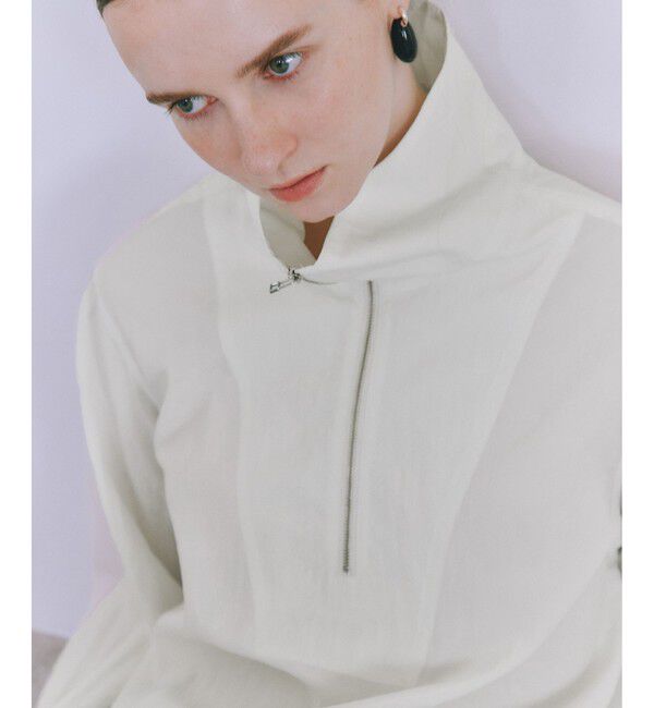 ADAM ET ROPE'「ハーフZIPシャツ」|シャツ・ブラウス|