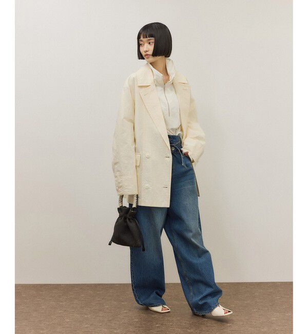 ADAM ET ROPE'「ハーフZIPシャツ」|シャツ・ブラウス|