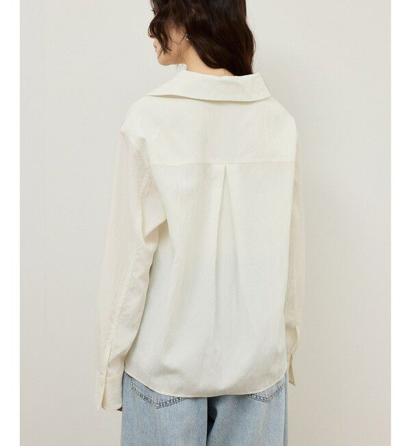 ADAM ET ROPE'「ハーフZIPシャツ」|シャツ・ブラウス|