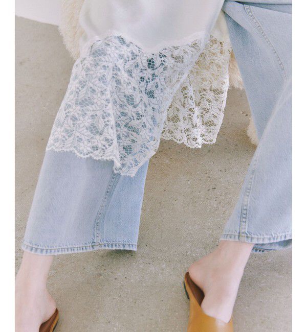 ADAM ET ROPE'「レイヤードシアーシャツ」|シャツ・ブラウス|