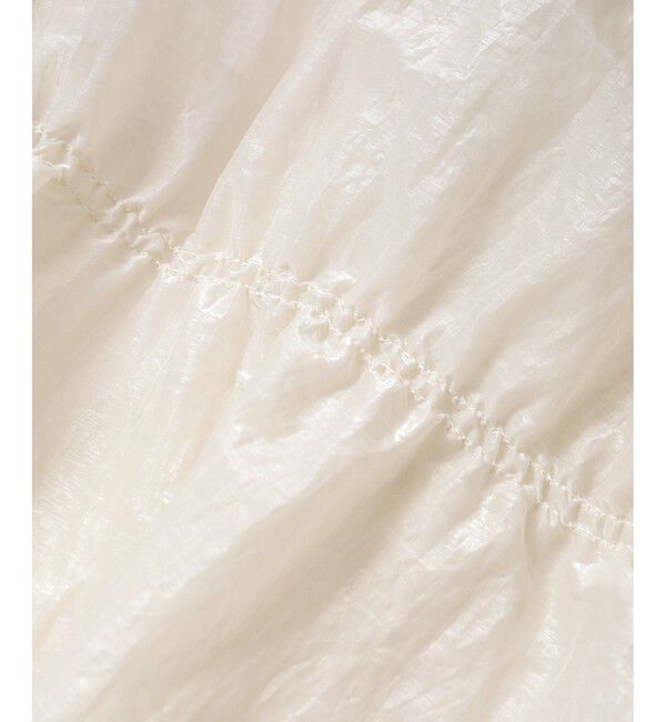 ADAM ET ROPE'「【WEB限定】ドロストネックギャザーブルゾン」|シャツ・ブラウス|