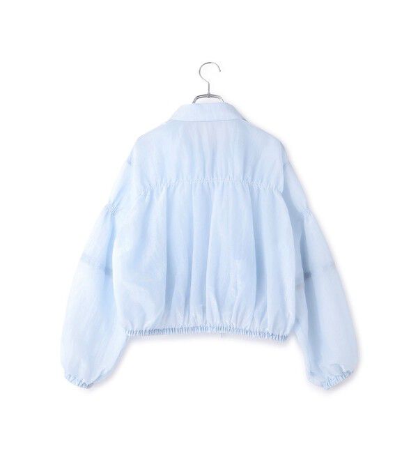 ADAM ET ROPE'「【WEB限定】ドロストネックギャザーブルゾン」|シャツ・ブラウス|