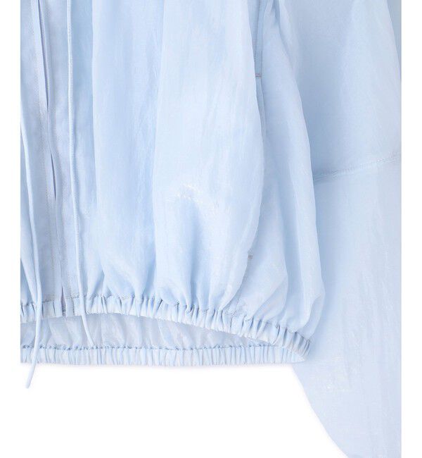 ADAM ET ROPE'「【WEB限定】ドロストネックギャザーブルゾン」|シャツ・ブラウス|