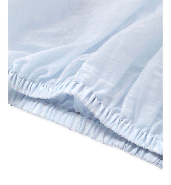 ADAM ET ROPE'「【WEB限定】ドロストネックギャザーブルゾン」|シャツ・ブラウス|