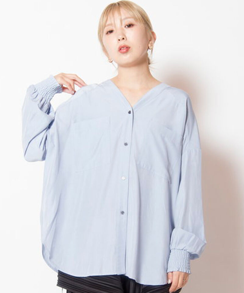  「ドロストヘムビッグシャツ」|シャツ・ブラウス|SAX