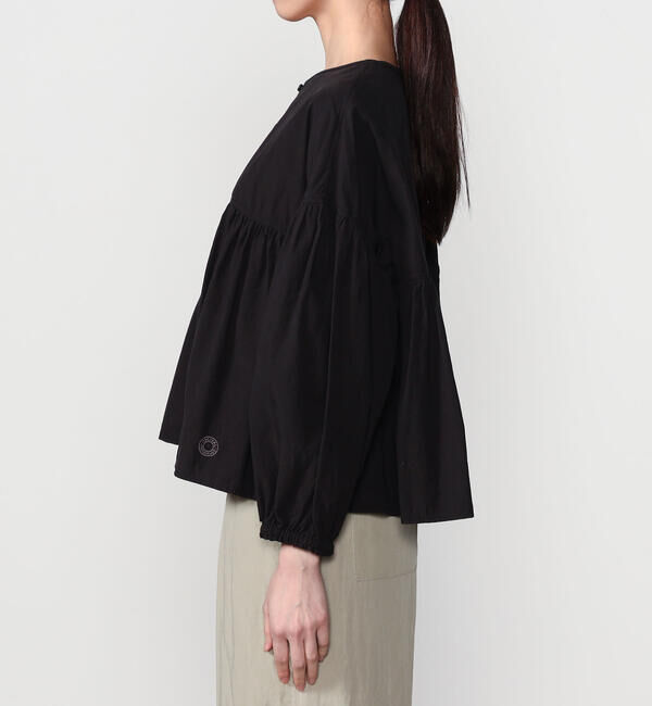 ORCIVAL「ORCIVAL | コットンポプリン ギャザー長袖シャツ WOMEN」|シャツ・ブラウス|