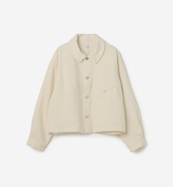 ORCIVAL「ORCIVAL | ツイルダブルガーゼ カバーオール WOMEN」|テーラードジャケット|