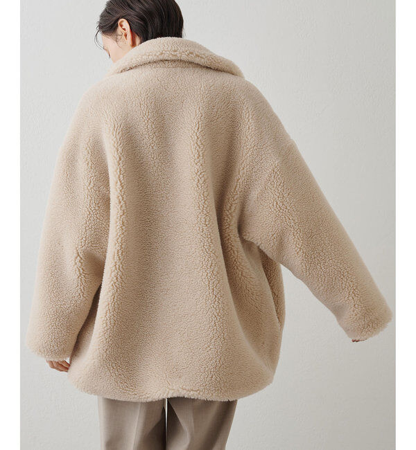 THE PAUSE「【THE PAUSE】ボアダブルコート」|その他|