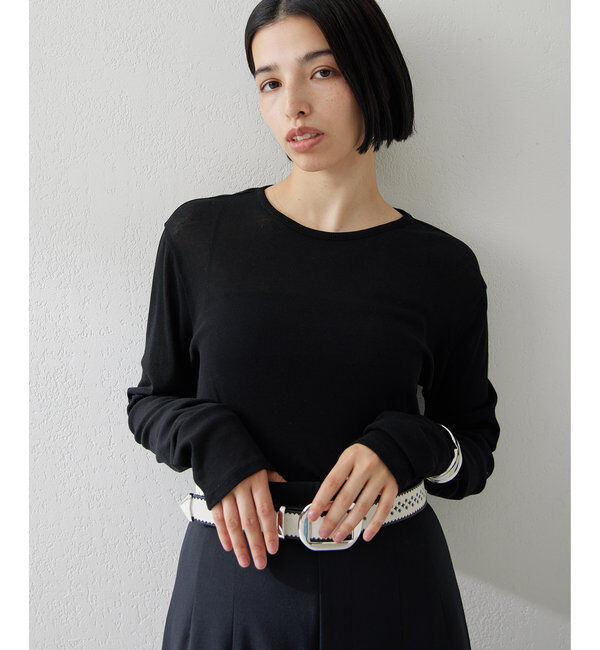  「【myporter】ロングスリーブTシャツ」|Tシャツ・カットソー|