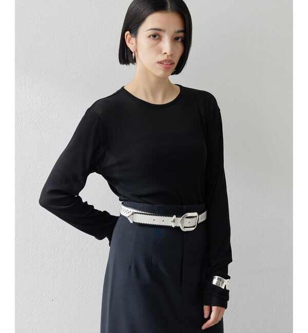  「【myporter】ロングスリーブTシャツ」|Tシャツ・カットソー|