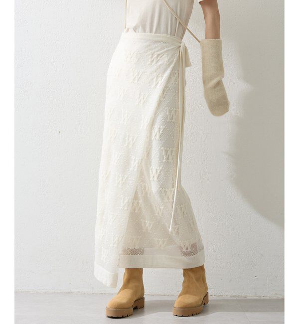  「ジャガードラップスカート」|スカート|