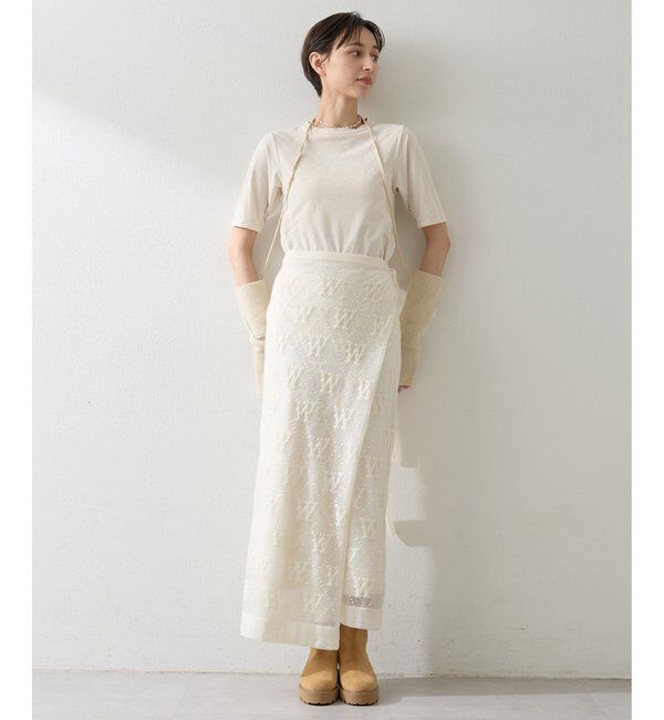  「ジャガードラップスカート」|スカート|