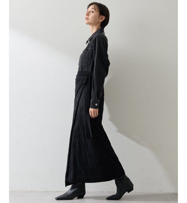  「ジャガードラップスカート」|スカート|