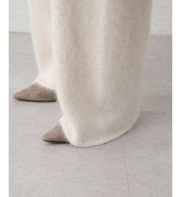 THE PAUSE「【THE PAUSE】ファーニットドロストパンツ」|チノ|