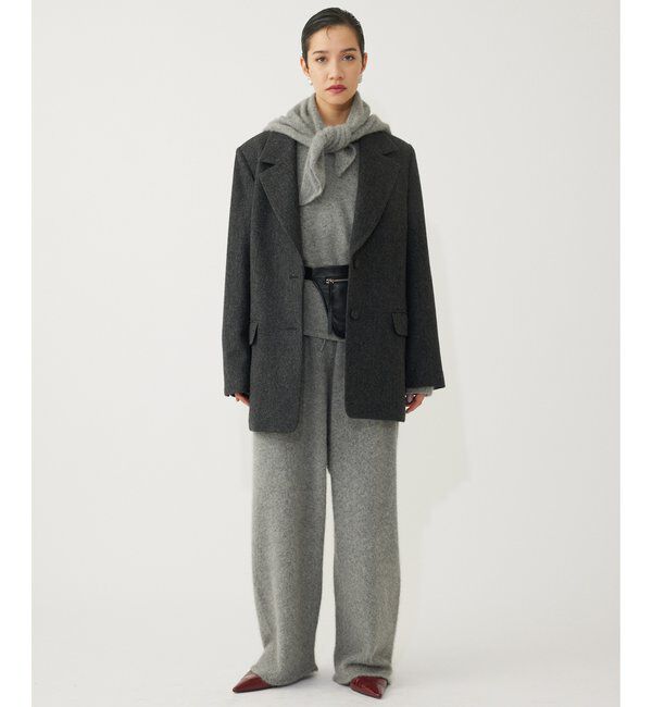 THE PAUSE「【THE PAUSE】ファーニットドロストパンツ」|チノ|