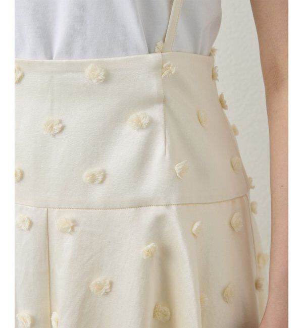  「ボンボンジャガードスカート」|スカート|