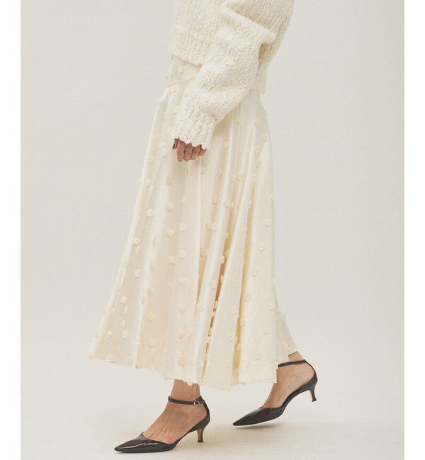  「ボンボンジャガードスカート」|スカート|