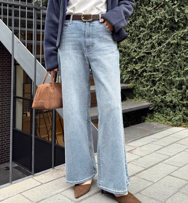  「【4色5サイズ展開/累計販売1.3万超】リラックススーパーワイドデニム」|デニム|