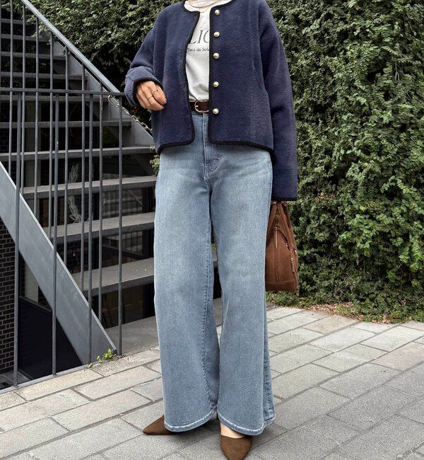  「【4色5サイズ展開/累計販売1.3万超】リラックススーパーワイドデニム」|デニム|