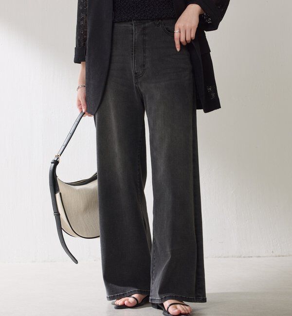  「【4色5サイズ展開/累計販売1.3万超】リラックススーパーワイドデニム」|デニム|