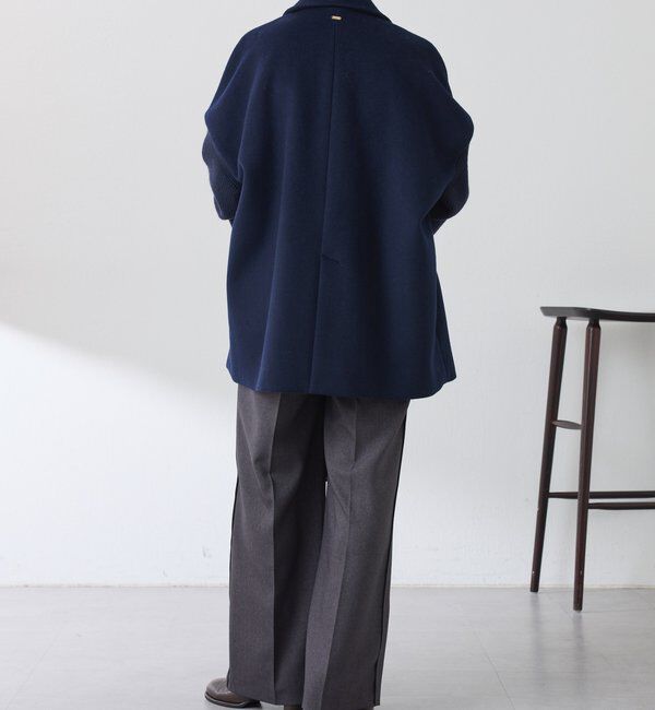  「ニットスリーブダブルコート」|その他|