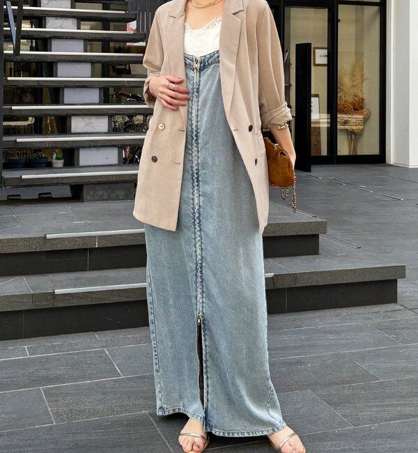  「リヨセルデニムジャンスカ」|ワンピース|