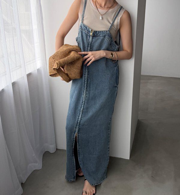  「リヨセルデニムジャンスカ」|ワンピース|