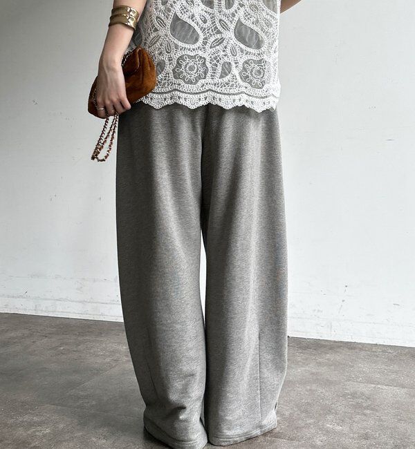  「ドロストスウェットパンツ」|チノ|