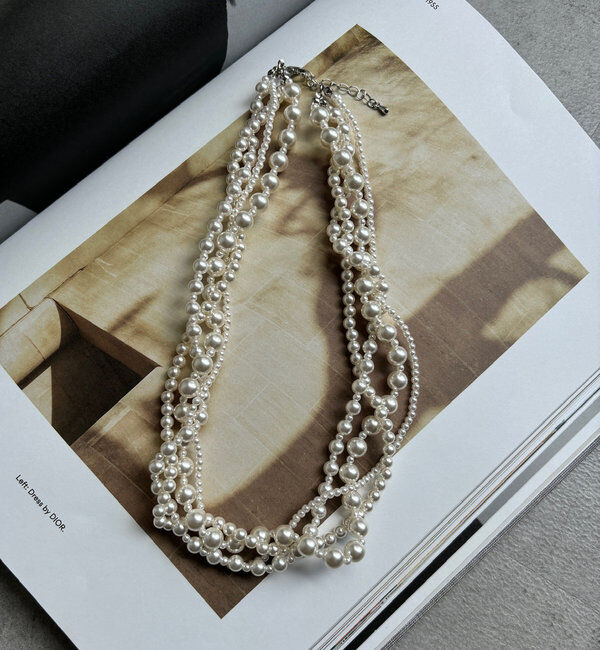  「ミックスパールネックレス」|ネックレス|