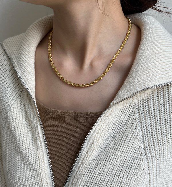  「フックパーツネックレス」|ネックレス|