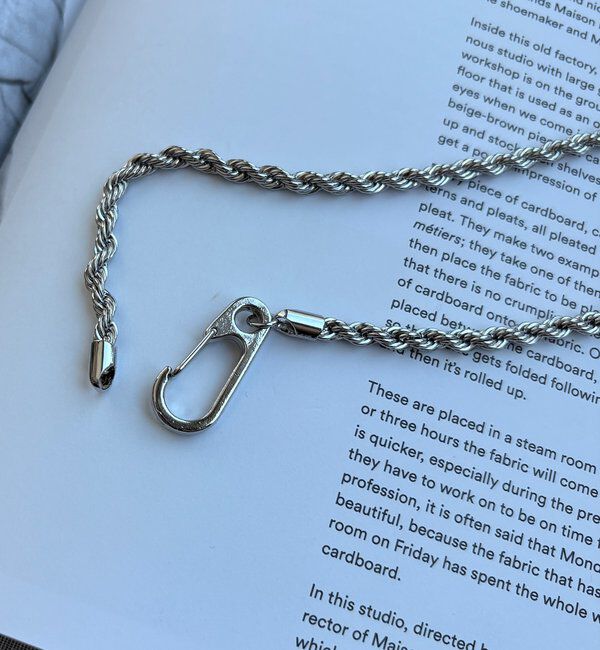  「フックパーツネックレス」|ネックレス|