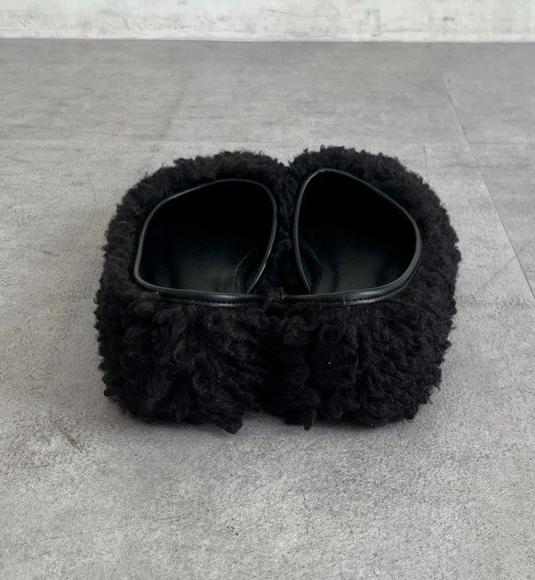  「サイドオープンボアフラットシューズ」|その他|