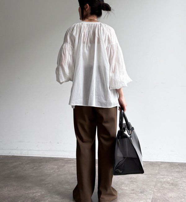  「バイヤスセミフレアパンツ」|チノ|