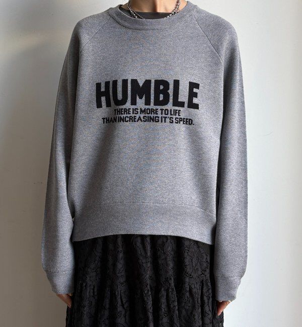  「インターシャロゴニット」|ニット・セーター|