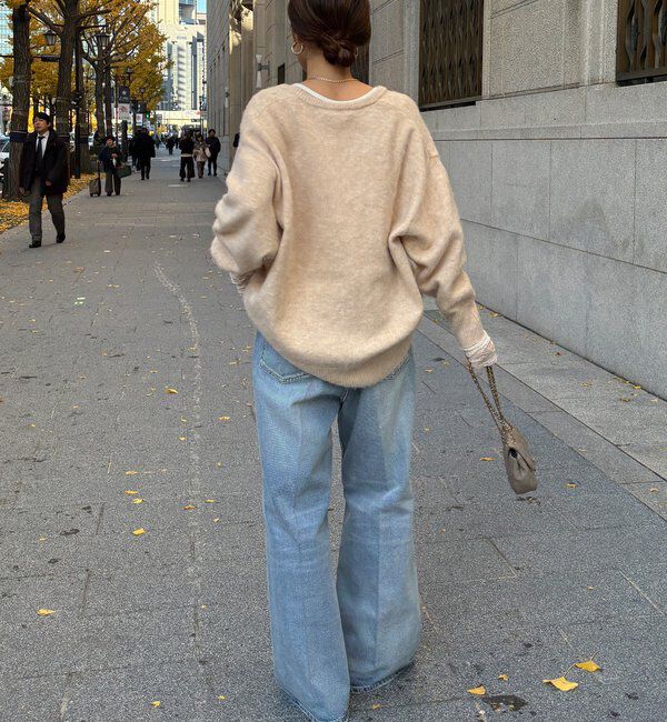  「ルーズフレアデニム」|デニム|